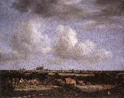 Jacob van Ruisdael Landscape with a View of Haarlem France oil painting artist